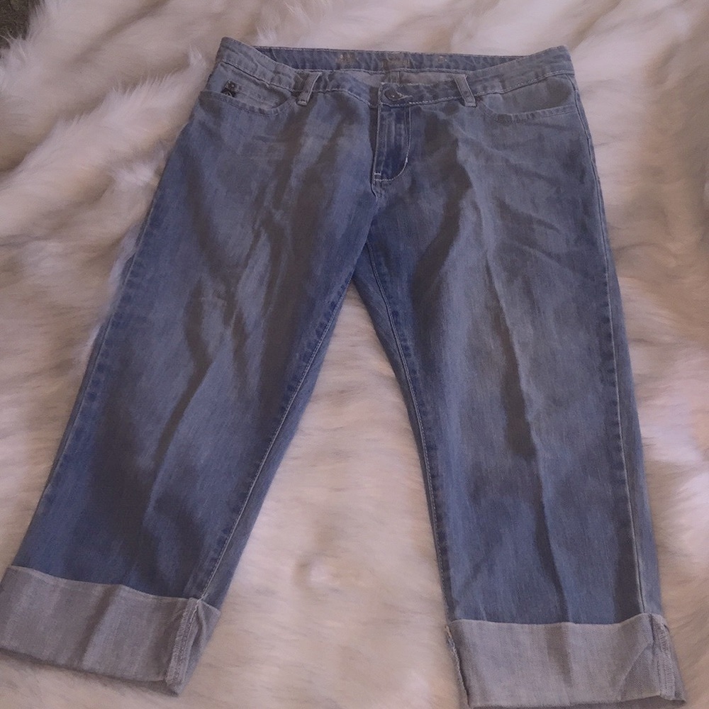 💲🔻Vintage Jordache Ruby Straight Faded Wash Crop Jeans